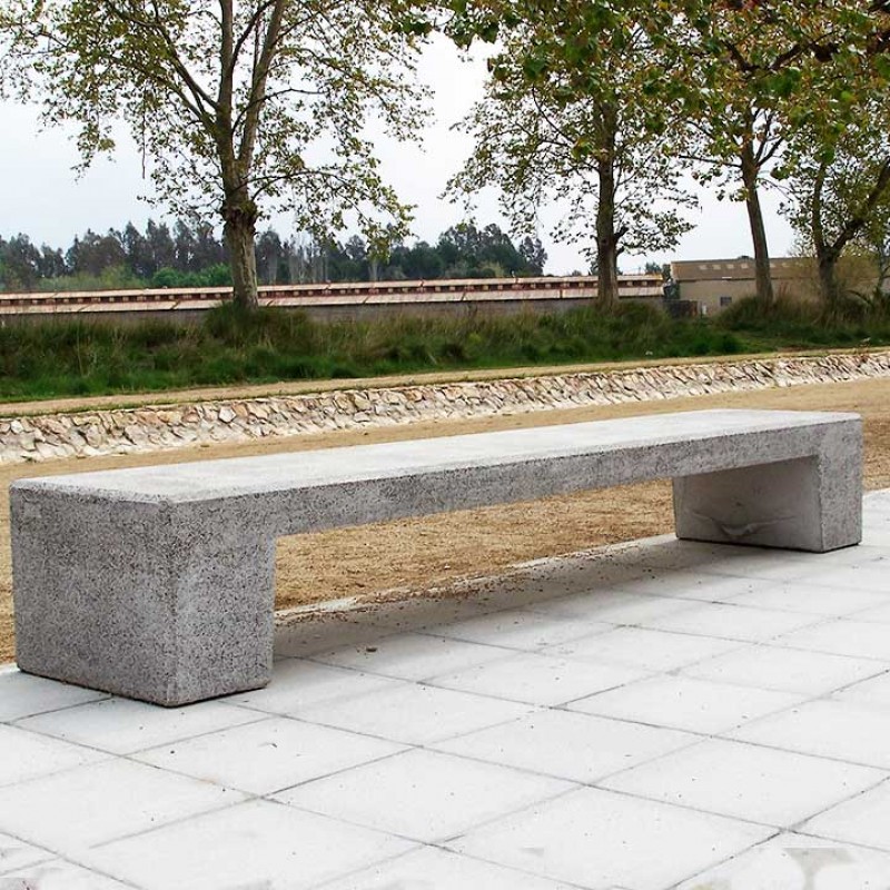 Banc urbà de formigó Amposta